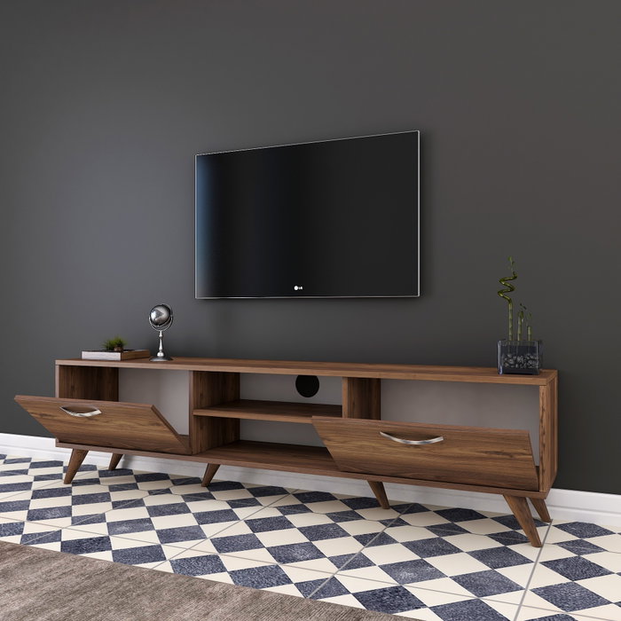 Hanah Home Soporte de TV A9 - 221 en Nogal